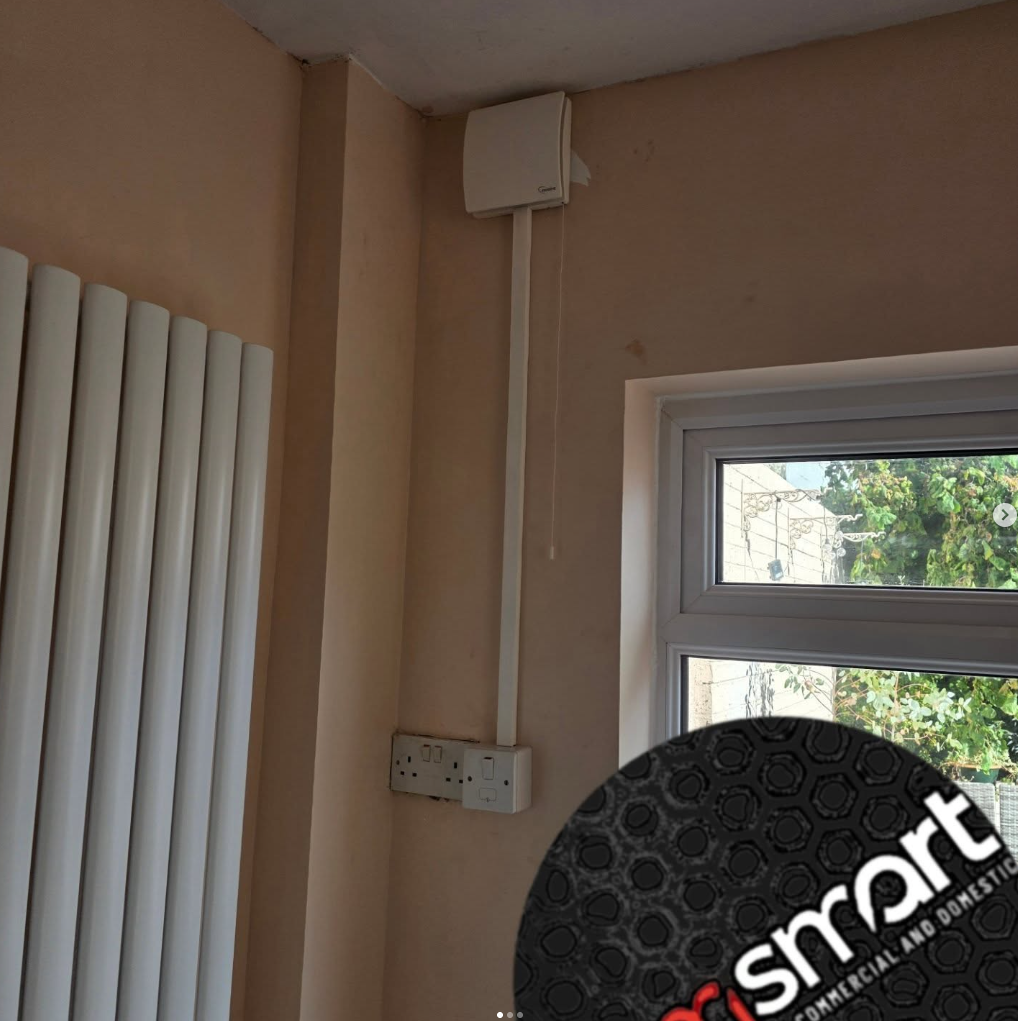 Clean socket and wiring installation